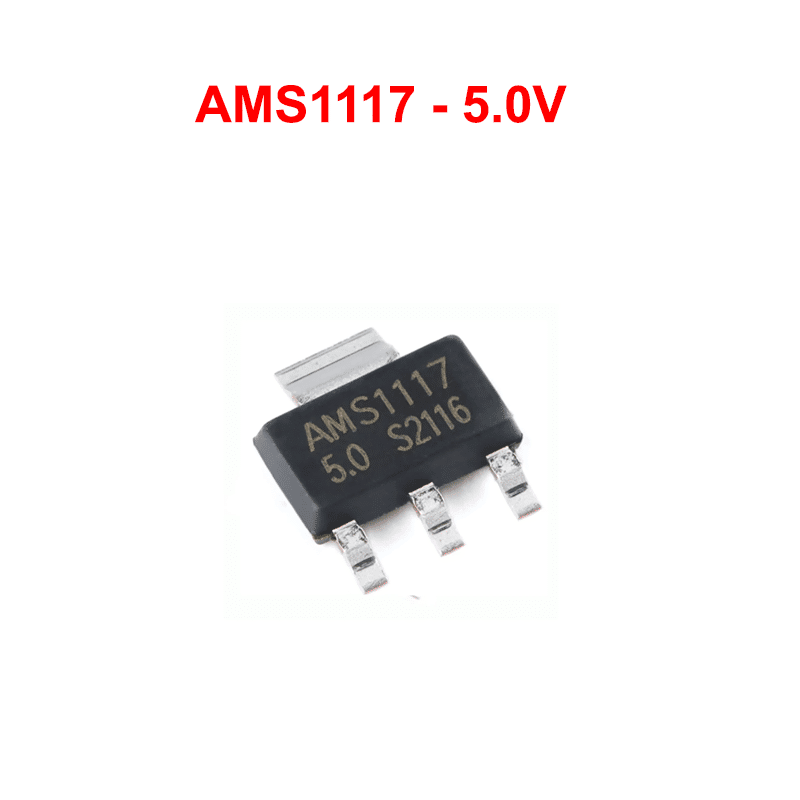 AMS1117 - 5V - SOT-223 (5V Linear Voltage Regulator)