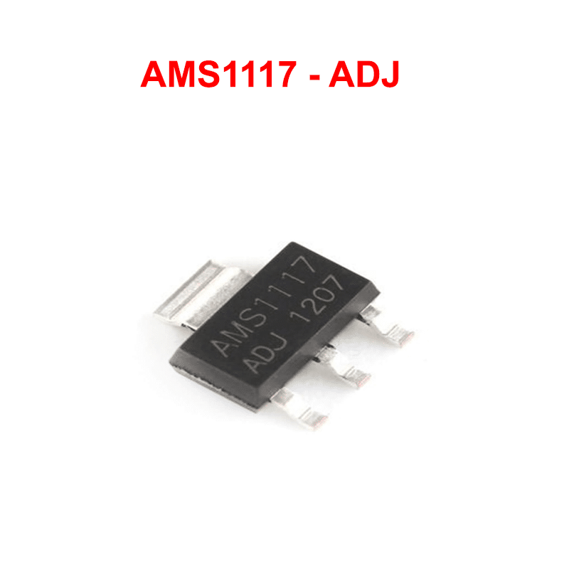 AMS1117 - ADJ - SOT-223 (ADJ Linear Voltage Regulator)