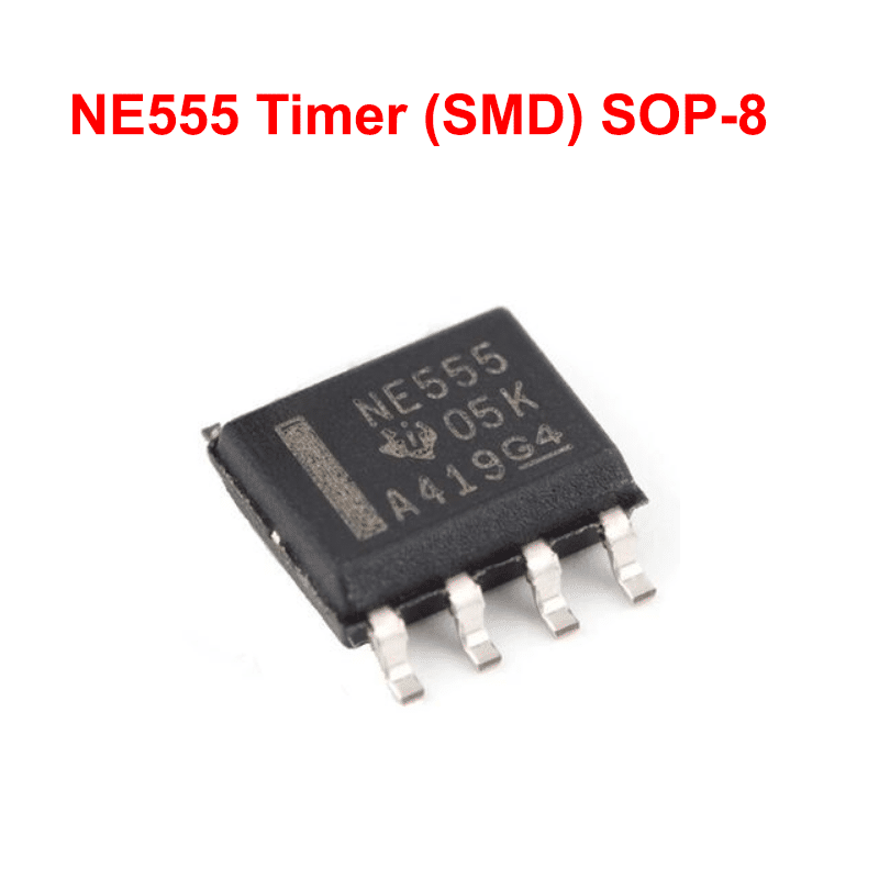 SMD NE555 Sop-8 (Timer IC)
