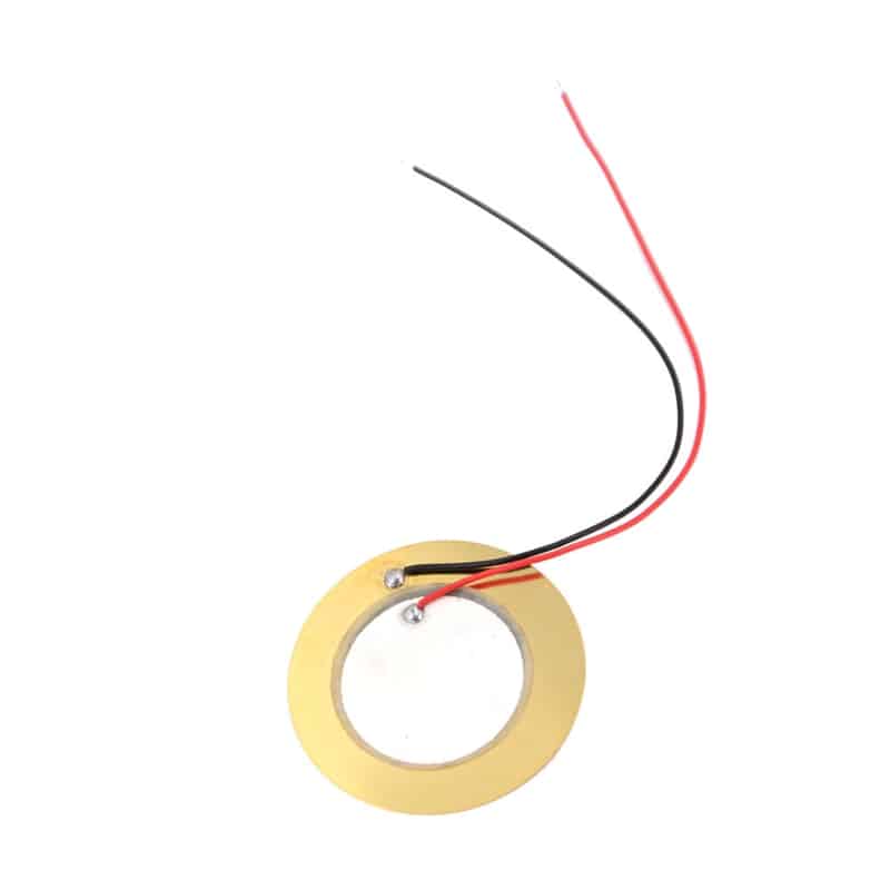 Piezo Element Ceramic Wafer Plate Dia 27mm