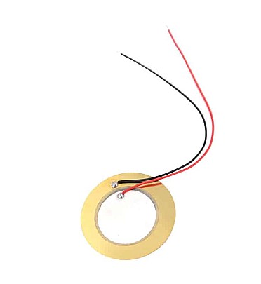 Piezo Element Ceramic Wafer Plate Dia 27mm
