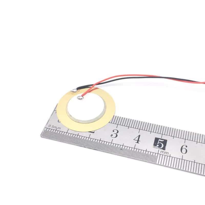 Piezo Element Ceramic Wafer Plate Dia 27mm