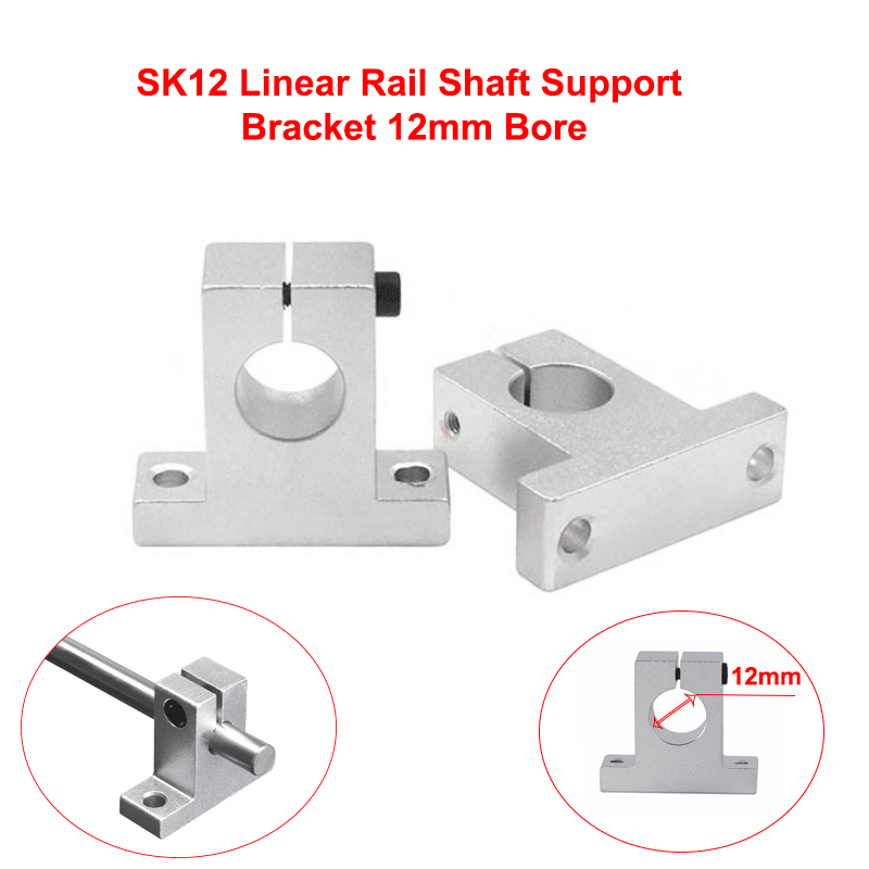 SK12 Linear Rail Shaft Support Bracket 12mm Bore