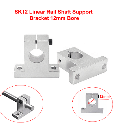 SK12 Linear Rail Shaft Support Bracket 12mm Bore