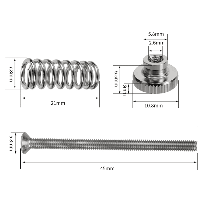 3D Printer Leveling Screw (M3 * 40)