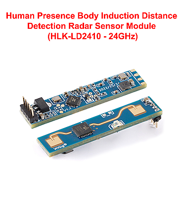 Human Presence Body Induction Distance Detection Radar Sensor Module (HLK-LD2410 - 24GHz)