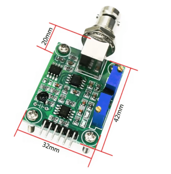 Liquid PH Sensor + BNC PH Electrode Probe Module (PH0-14)