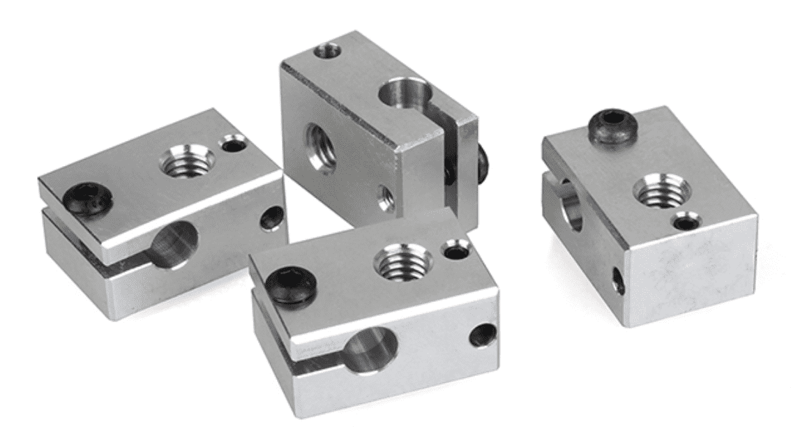 E3D V6 Heating Extruder Aluminum Block