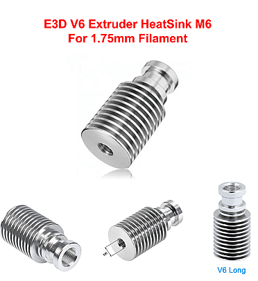 E3D V6 Extruder HeatSink M6 For 1.75mm Filament For 3D Printer