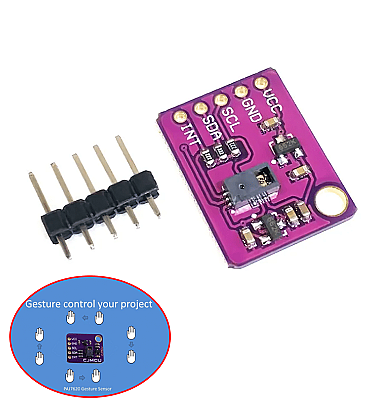 Gesture Recognition Sensor (PAJ7620)