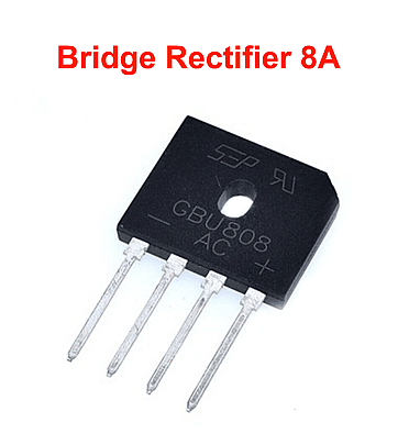 Bridge Rectifier 8A -800V (GBU808)