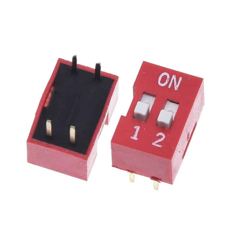 Dip Switch 2 Positions