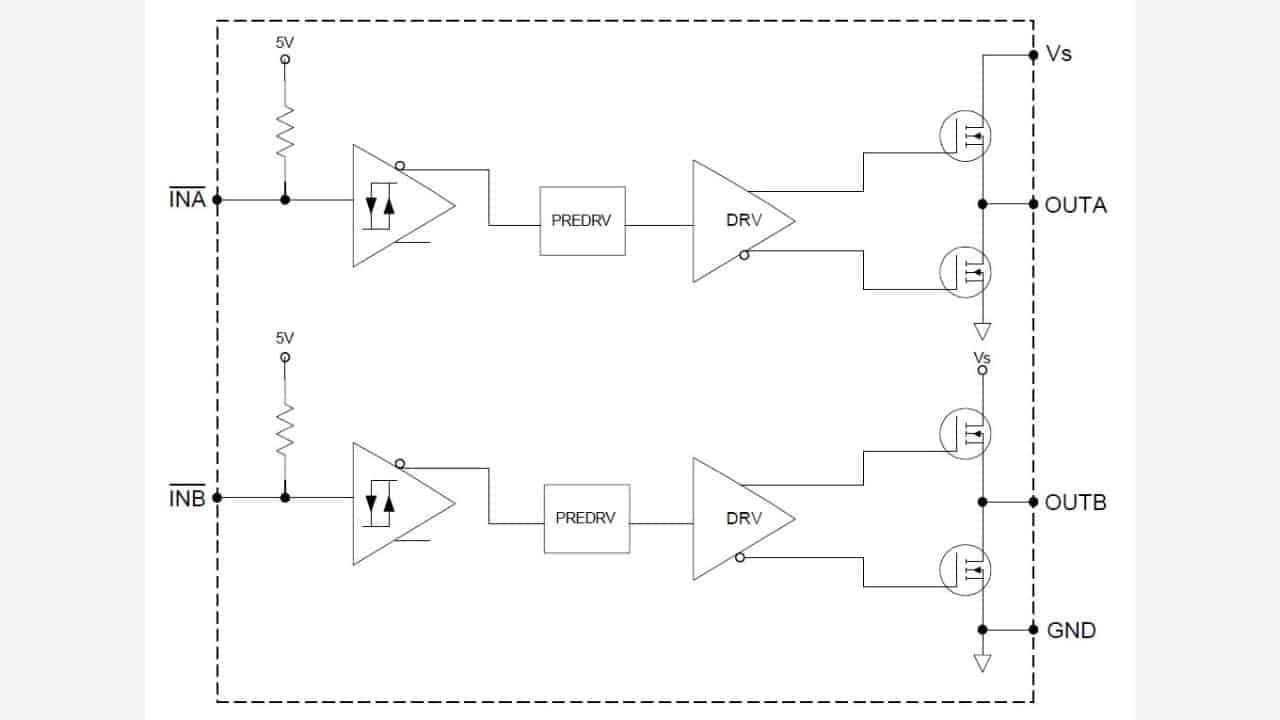 IR4426 (Dual Low-Side Gate Driver)