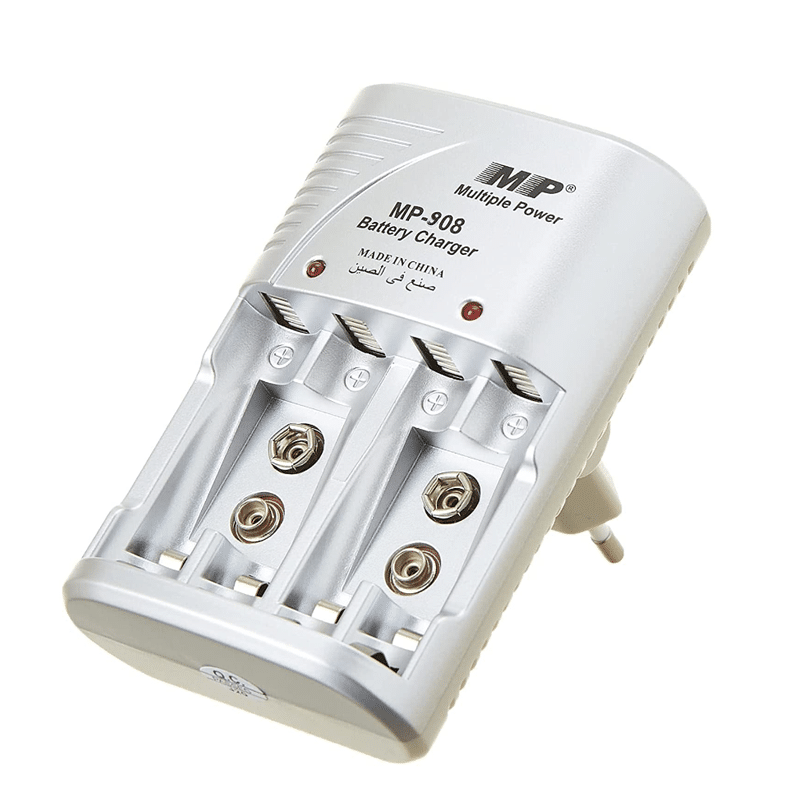 MP Battery Charger For 4 Battery (AA/AAA/9V/Ni-MH/Ni-Cd) MP-908