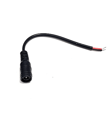 DC Plug FeMale With Cable 5.5×2.1mm