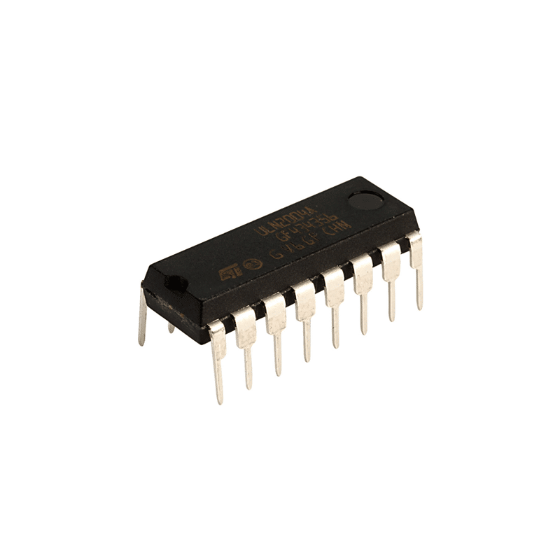 ULN2004A DIP-16 ( NPN Darlington Transistors 7-Array)