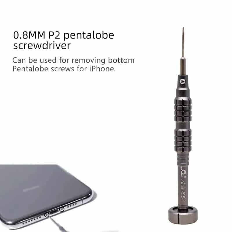 3D Screwdriver 0.8 ( Pentalobe ☆ ) (SW-618)
