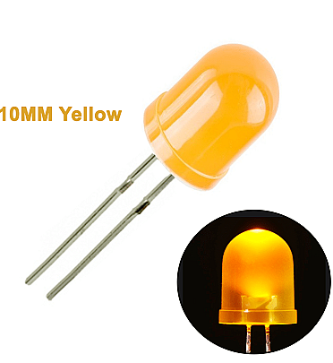 Yellow led 10mm