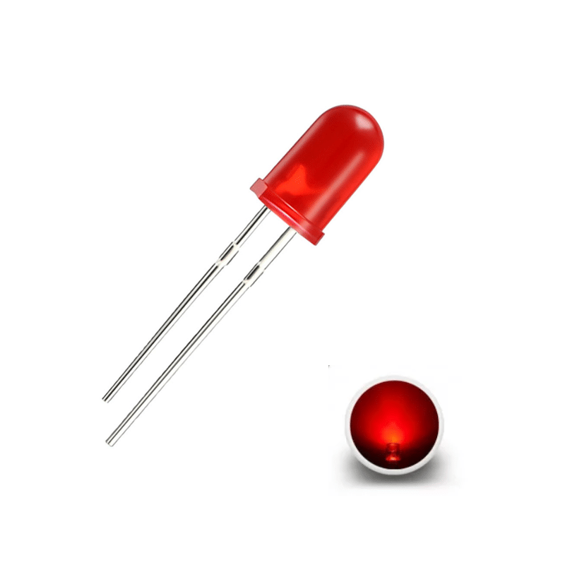LED Red 5mm -2Pin