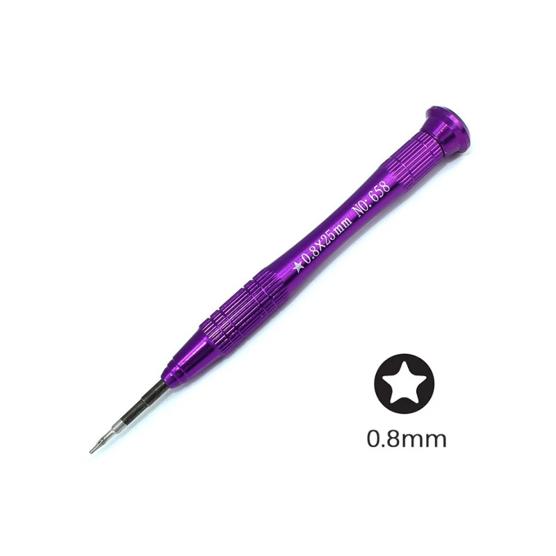 KATEX Screwdriver 0.8x25mm (Pentagram ☆ ) (NO:658)