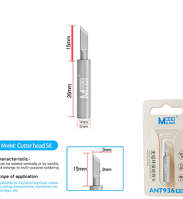 High Quality Soldering Iron Station Tip 900M-T-SK (MaAnt ANT936)