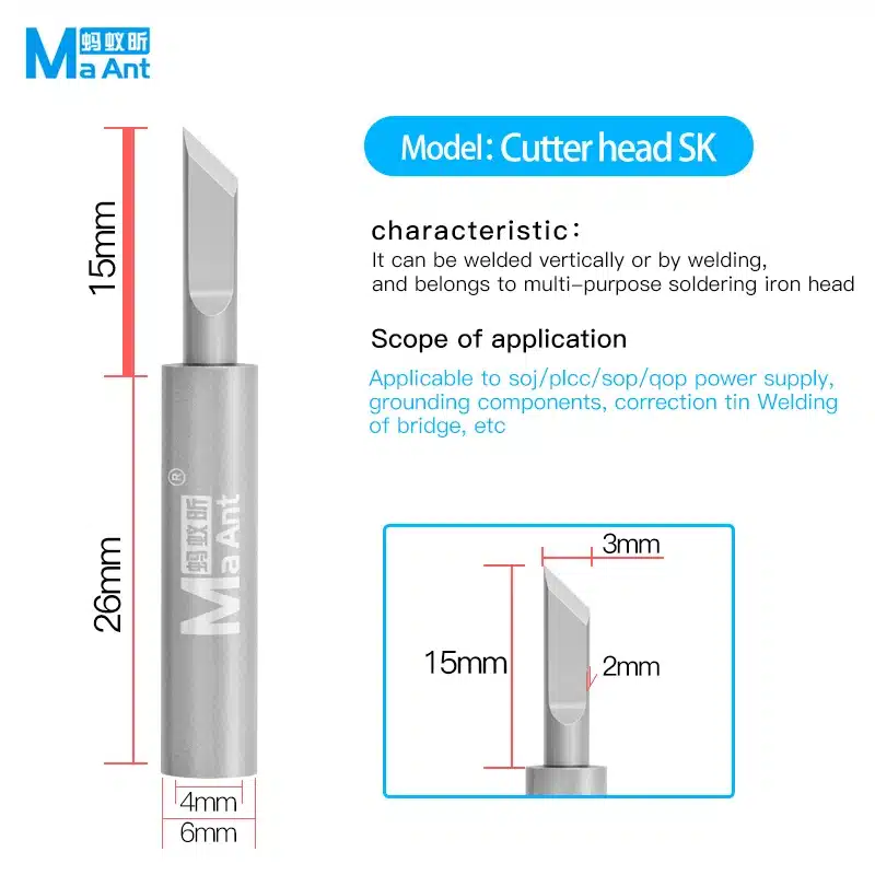 High Quality Soldering Iron Station Tip 900M-T-SK (MaAnt ANT936)
