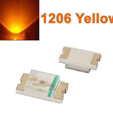 LED YELLOW 1206