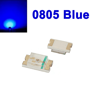 SMD LED 0805 Blue (10Pcs)