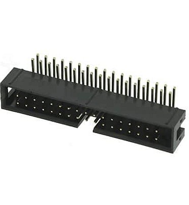 IDC34 Male Polarized (FC34-PCB) Right Angle