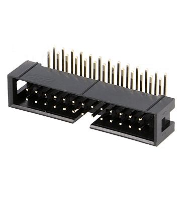IDC26 Male Polarized (FC26-PCB) Right Angle