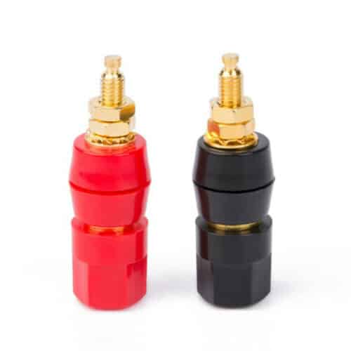 Banana Plug Binding Post 4mm - Female - Red Color (25A)