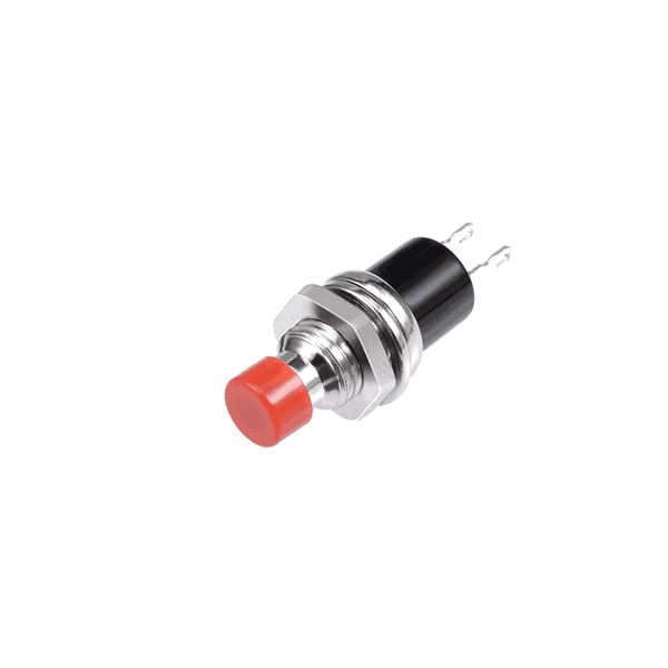Push Button N.O (1A) RED