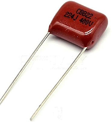 Polypropylene Film Capacitors 220NF/400V (224J)
