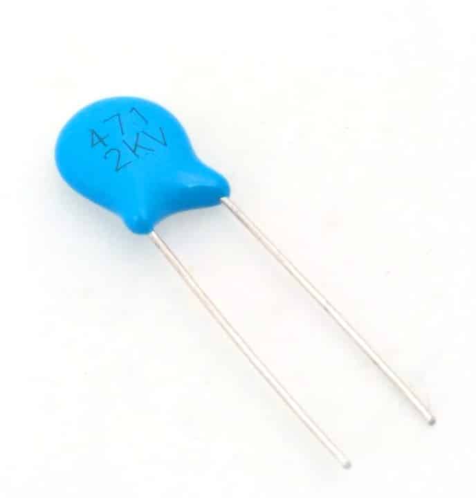 High Voltage Ceramic Capacitors 470PF/2KV (471)