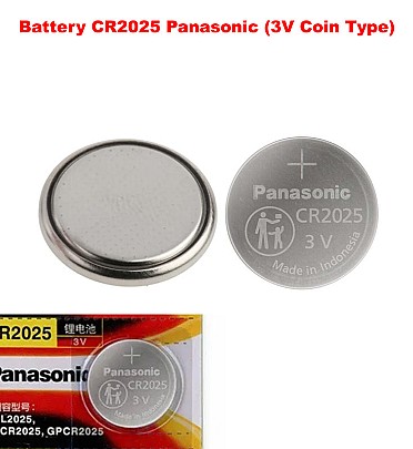 Battery CR2025 Panasonic (3V Coin Type)