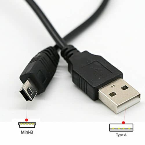 USB Programming Cable 5 Pin For Arduino Nano 1m (High Quality)