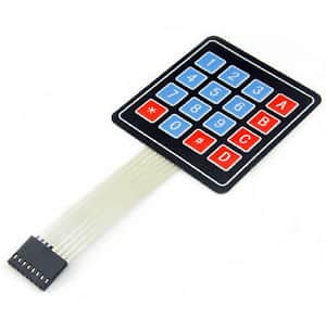 Membrane Keypad 4x4