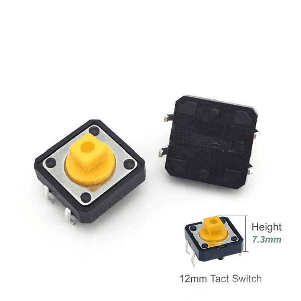 Push Button Switch 4Pin (12x12x7.3mm)
