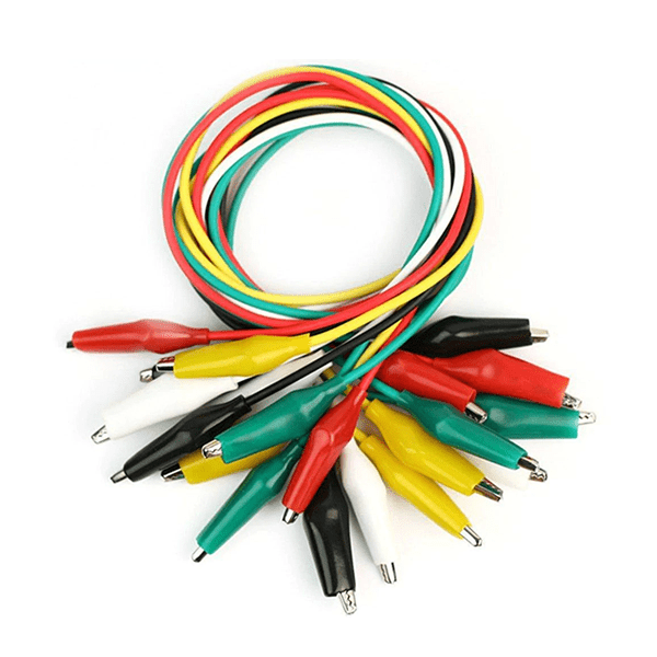 Crocodile Alligator Wires Different Colors 45cm Length (1wire)