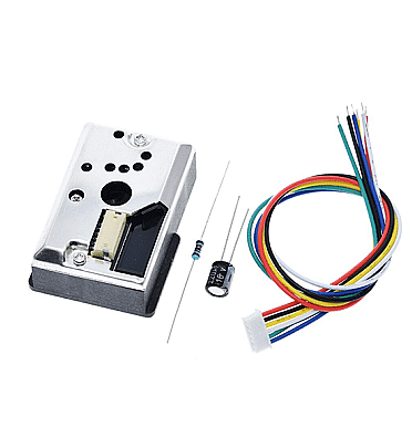Optical Dust Sensor (GP2Y1014AU0F) With Cable