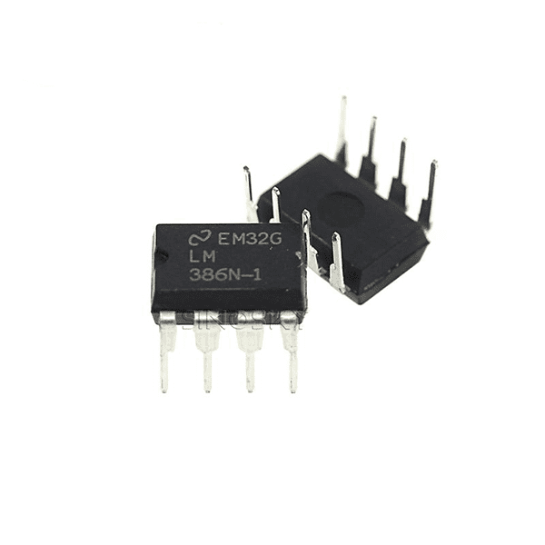 LM386 DIP-8 (Low Voltage Audio Power Amplifier)