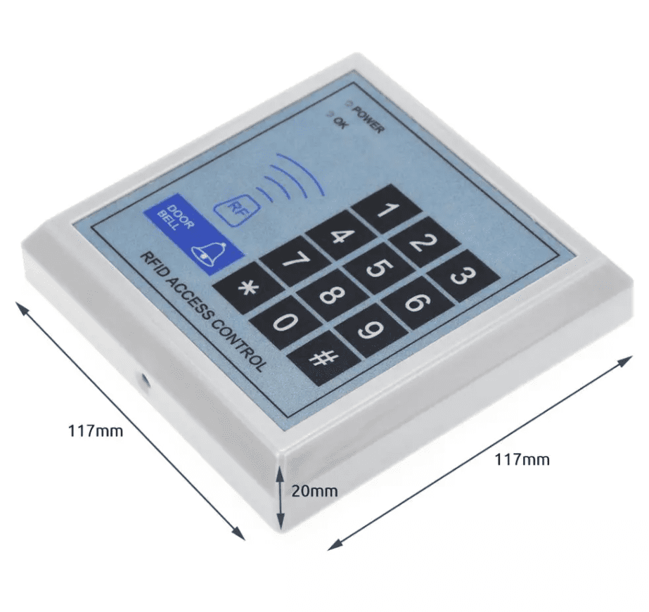 RFID Access Control System Device Machine Security Proximity Entry Door Lock