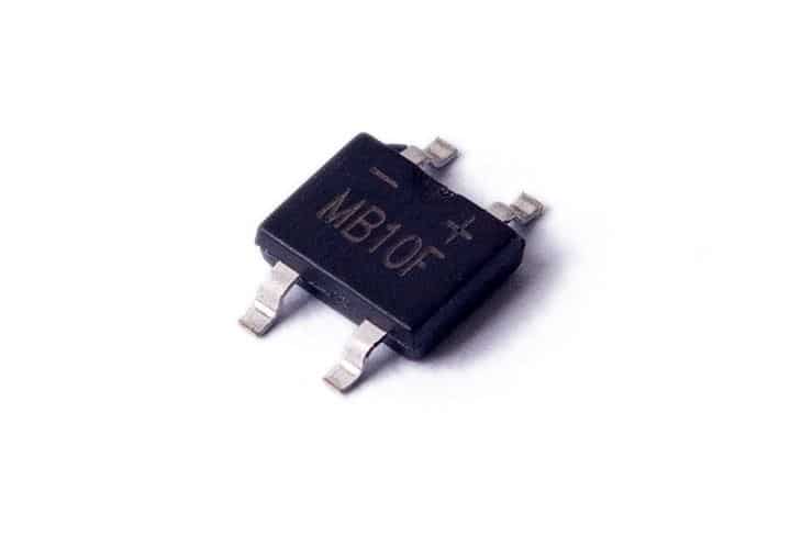 SMD Bridge Rectifier MB10F(1000V/0.8A)