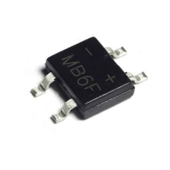 SMD Bridge Rectifier MB6F (600V/0.8A)