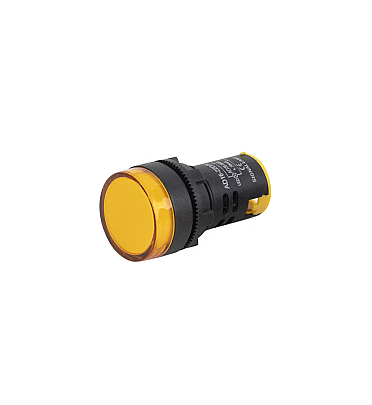 Yellow AC LED Indicator Lamp 220V (AD22-22DS)
