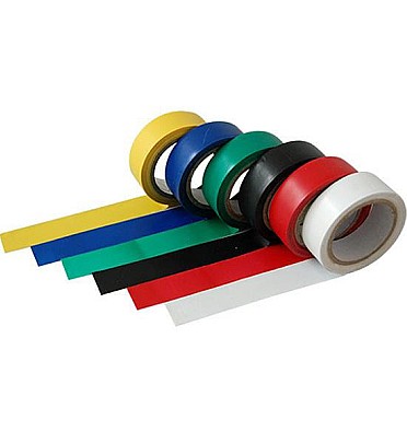 PVC Insulating Tape 0.13mm x 18mm x 10meter