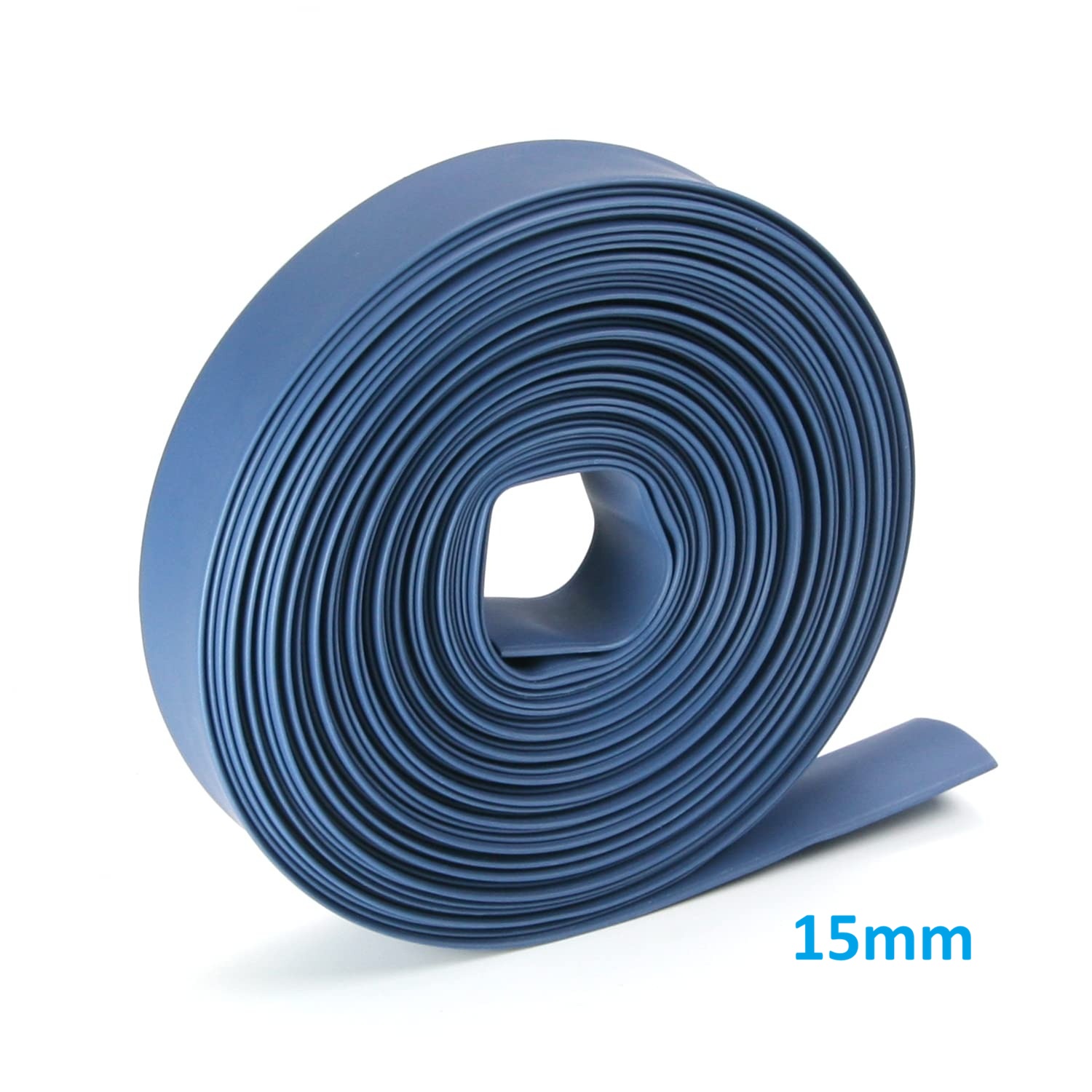 Blue Heat Shrink (15mm) 1meter