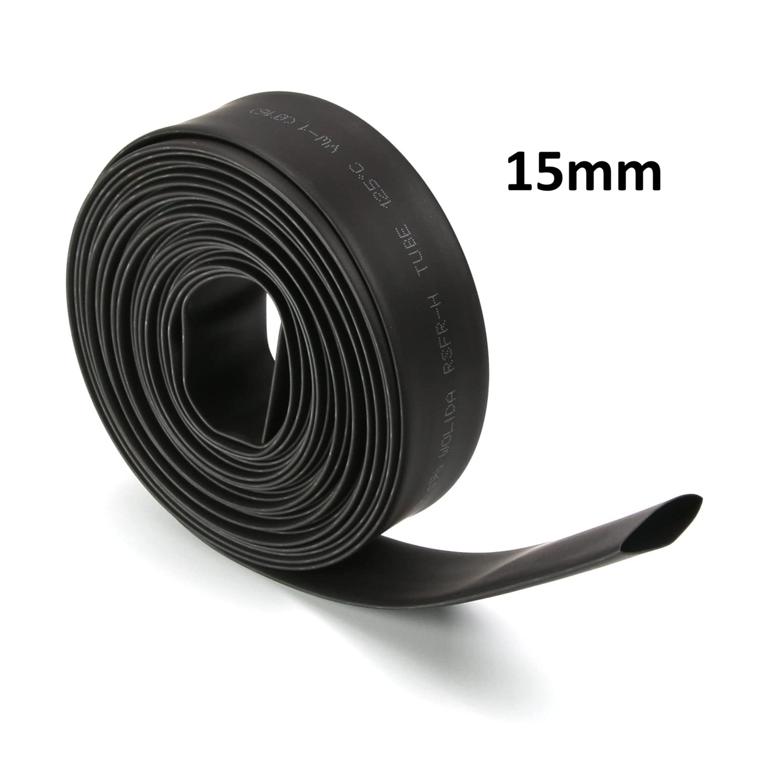 Black Heat Shrink (15mm) 1meter