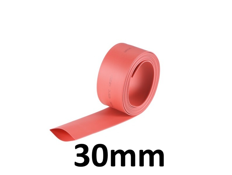 Red Heat Shrink (30mm) 1meter