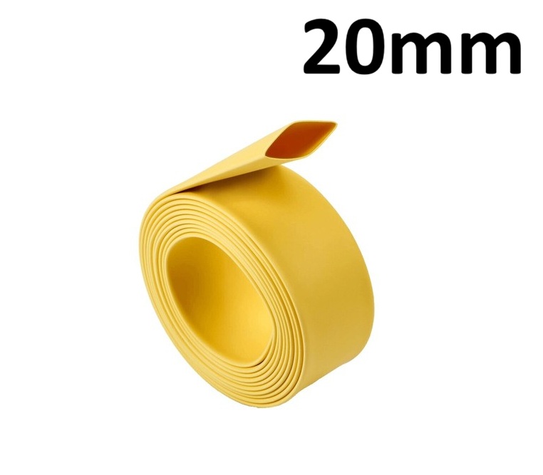 Yellow Heat Shrink (20mm) 1meter